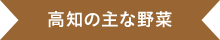 高知の主な野菜